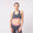 Womens Knit Bra Grey/Peach - MaxiNutrition