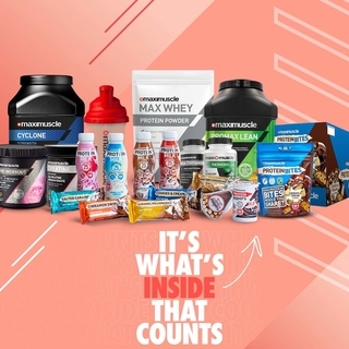 Its what is inside that counts, maximuscle product portfolio