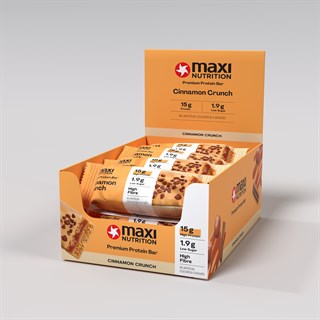 Premium Cinnanom Crunch Protein Bar Pack 12 x 45g - Short DatedAlternative Image1