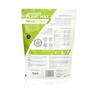 Plant Max Vegan Protein Powder 480g Pack - Banana Fudge - BBD: 27/07/23Alternative Image1
