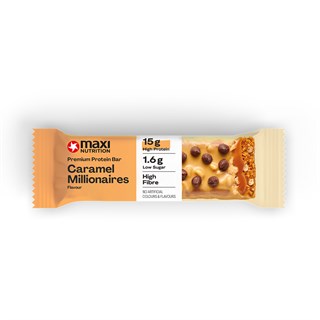 Premium Caramel Millionaire Protein Bar Pack 12 x 45g - BBD: 18/10/2023Alternative Image1