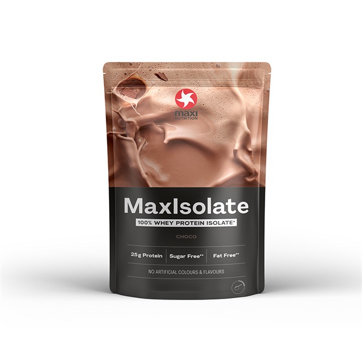 MaxIsolate Chocolate 1kg Whey Protein (WPI) - Short Dated