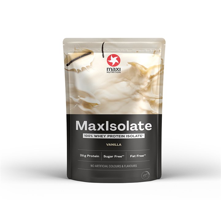 MaxIsolate Vanilla 1kg Whey Protein (WPI)