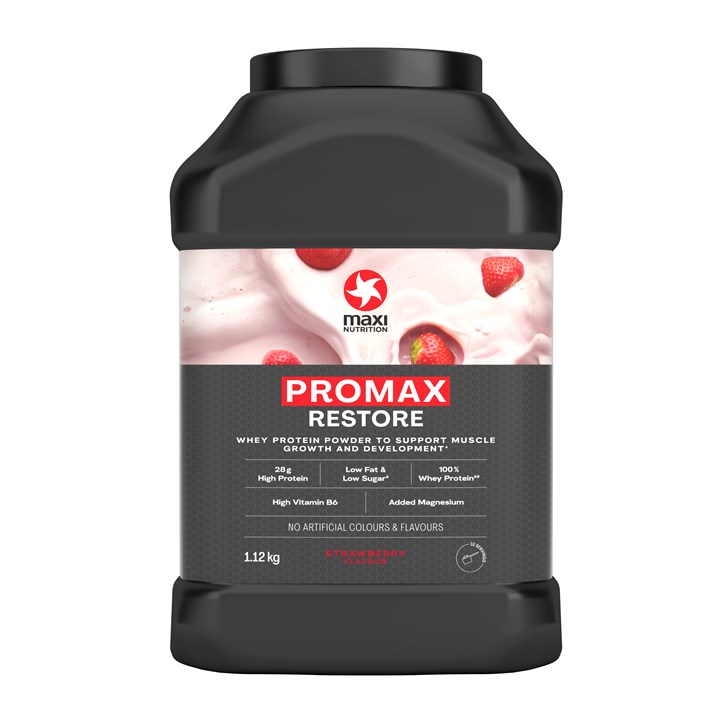 Promax Restore Protein Powder 1.12kg Tub - Strawberry