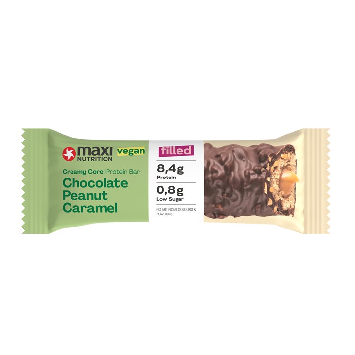 Vegan Protein Bars 12 x 45g - Chocolate Peanut Caramel