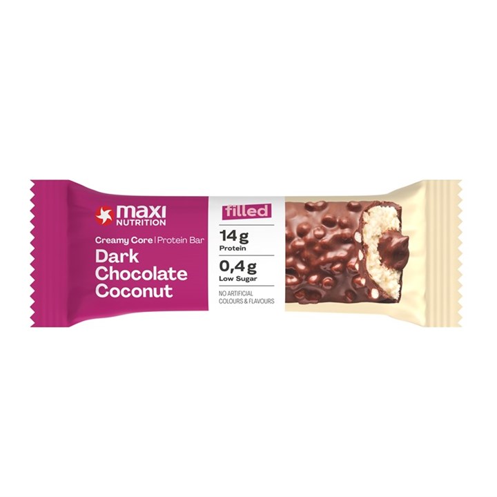 Creamy Core Protein Bars 12 x 45g - Dark Chocolate Coconut (BBD: 29/06/2023)
