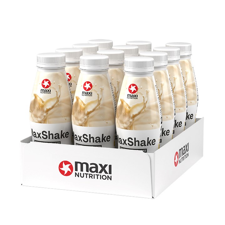 Vanilla MaxShake Protein Milk 12 x 330ml