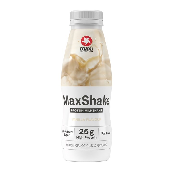 Vanilla Ice Cream MaxShake Protein Milk 330ml (Individual Bottle)