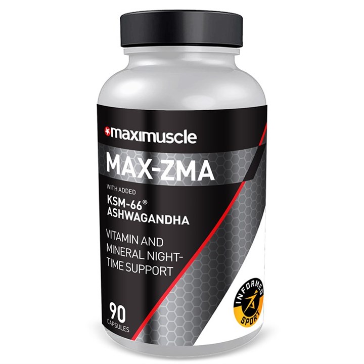 Max ZMA Zinc, Vitamin & Mineral Supplement Capsules 90 Pack
