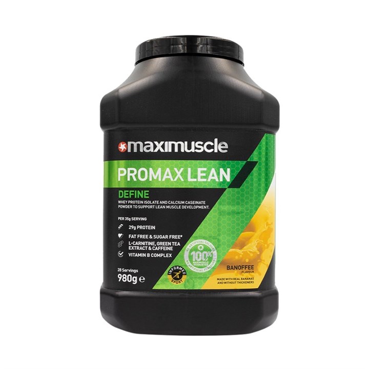 Promax Lean Protein Powder 980g Tub - Banoffee