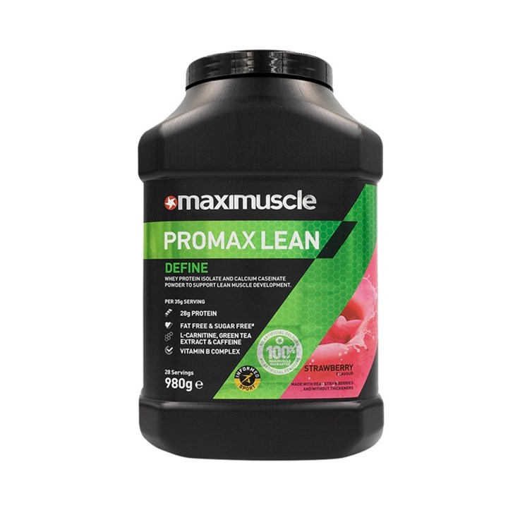 Promax Lean Protein Powder 980g Tub - Strawberry