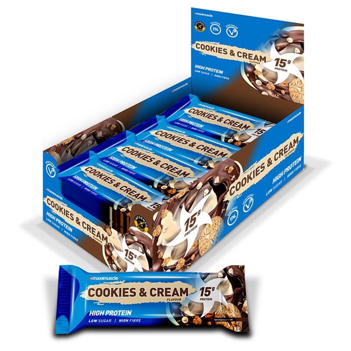 Protein Bars 12 x 45g - Cookies and Cream