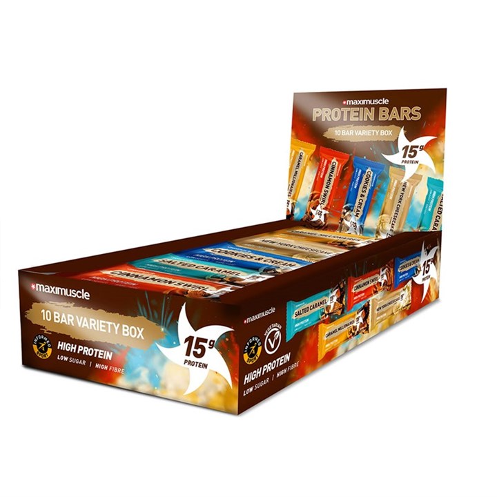Protein Bars 10 x 45g - 10 Variety Pack