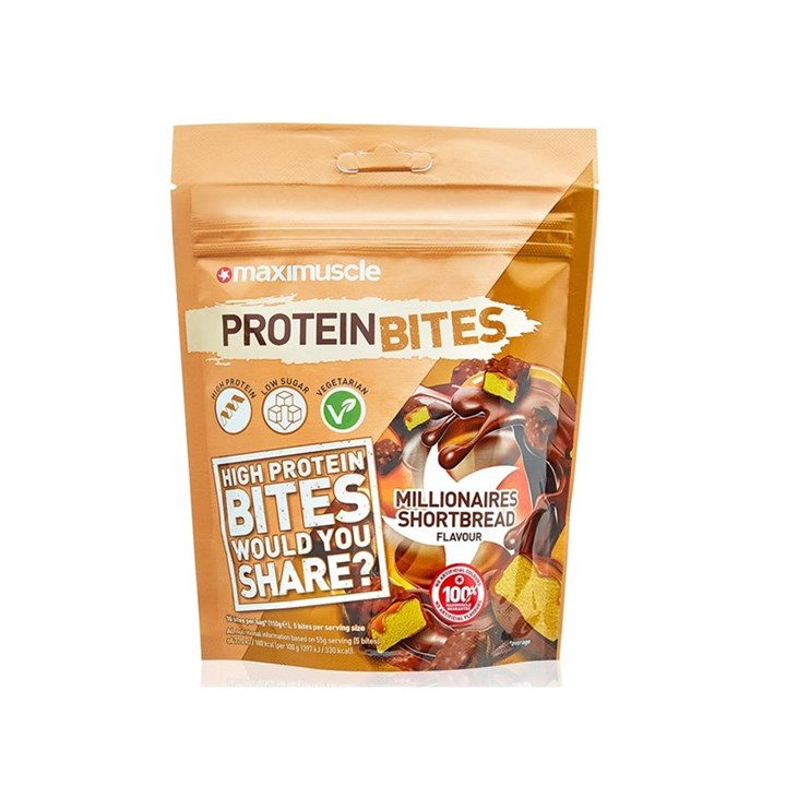 Protein Bites 1 x 110g - Millionaires Shortbread (BBD: 30/07/2023)