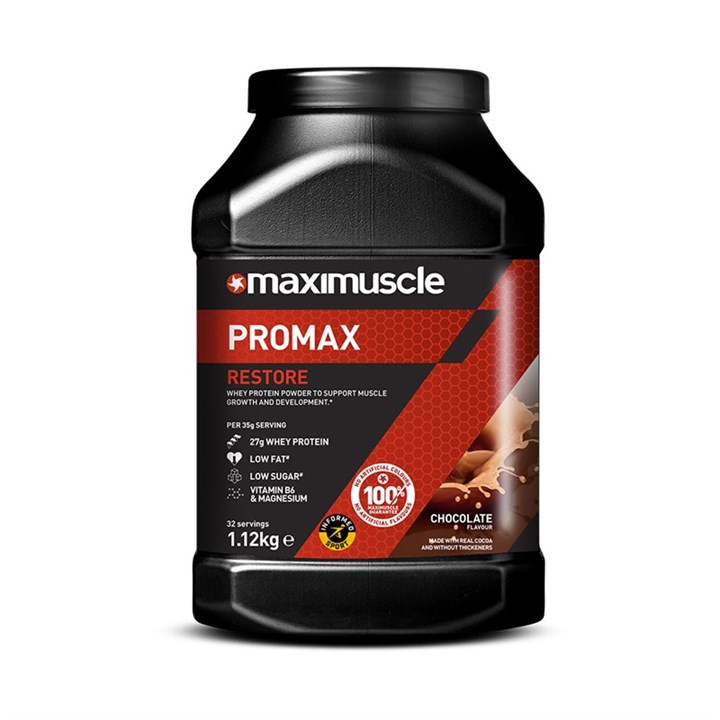Promax Restore Protein Powder 1.12kg Tub - Chocolate