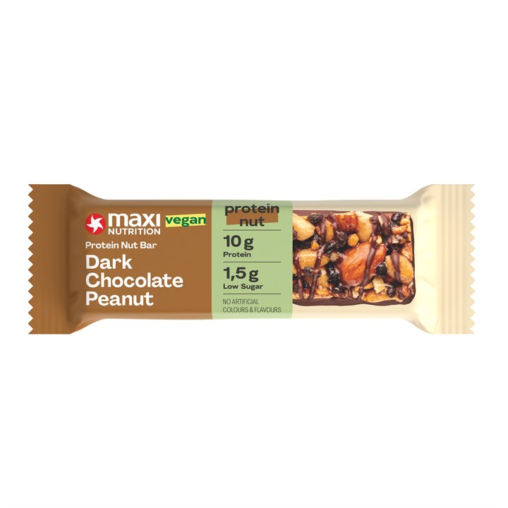 Protein Nut Bars Dark Chocolate Peanut x18 Tray