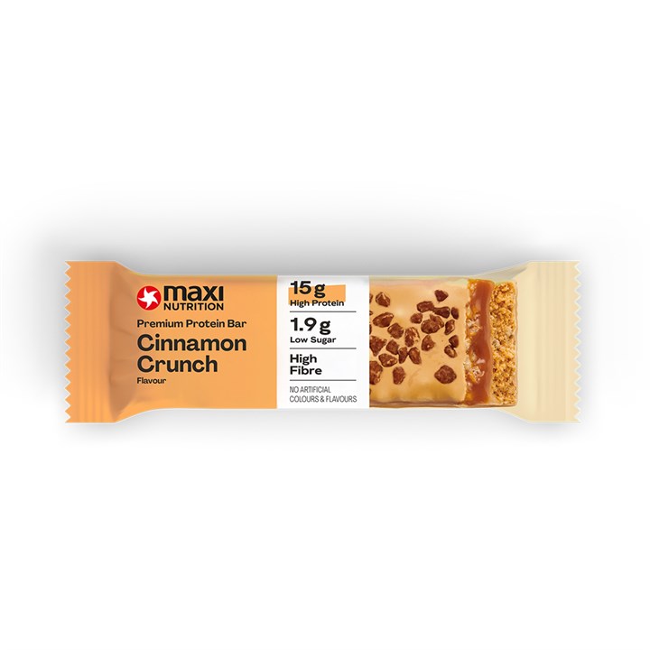Premium Cinnanom Crunch Protein Bar Pack 12 x 45g