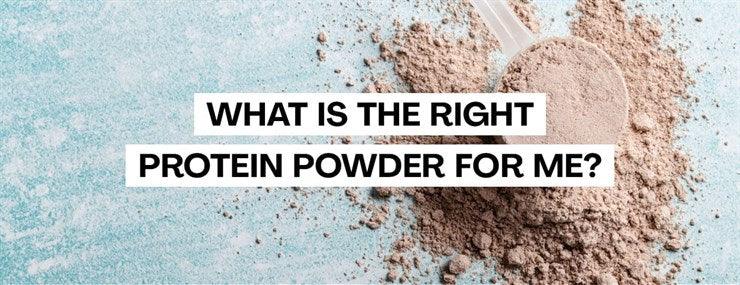 What is the right protein powder for me? - MaxiNutrition