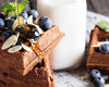 Chocolate Chip Protein Waffles