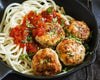 Spicy Tomato Chicken Meatballs
