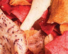 Sweet Potato & Parsnip Crisps with Almond & Butterbean Dip