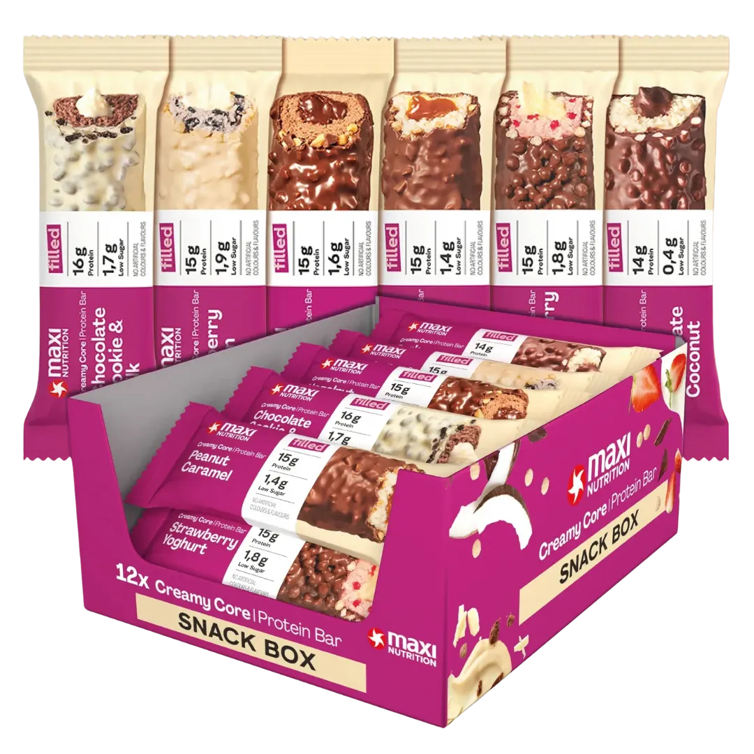 Creamy Core Bar Variety Box x 12 Bars