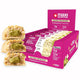 Maxi Nutrition Salted Pistachio protein bar packaging with bars displayed in front.
