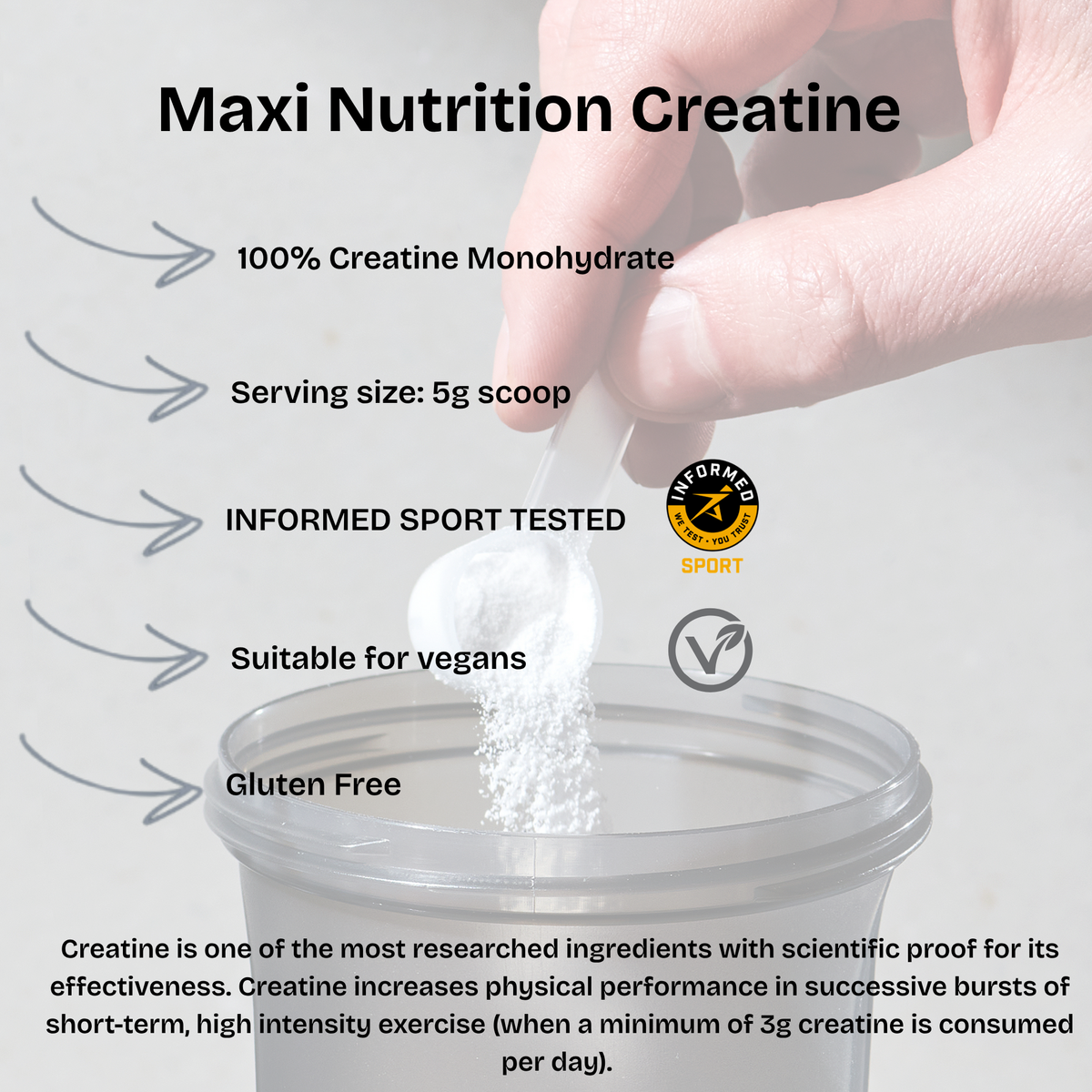 Creatine Monohydrate 300g