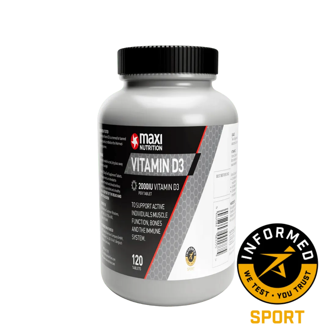 Vitamin D3 2000IU 120 Tablets