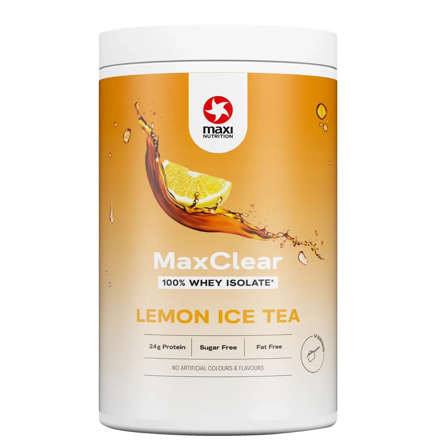 MaxClear Lemon Iced Tea - Lemon Iced Tea flavor protein powder by Maxi Nutrition