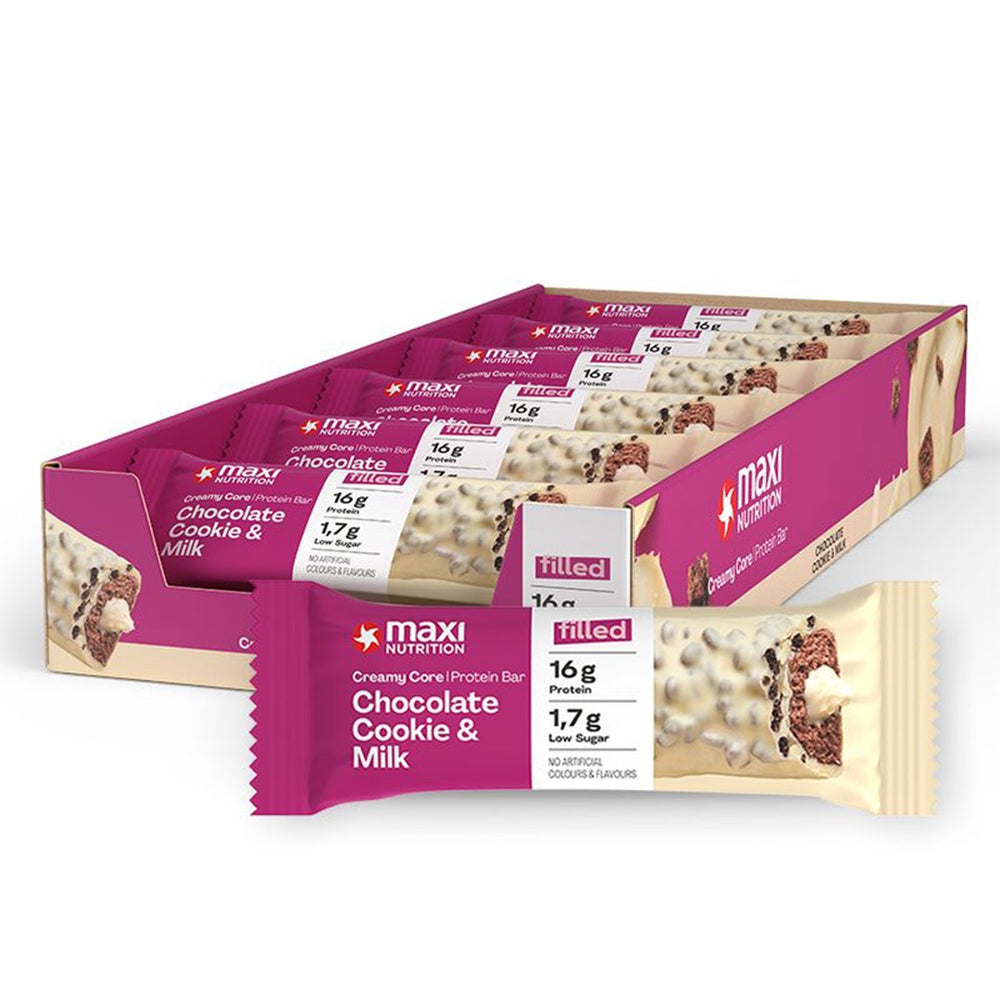 Protein Bars 12 x 45g - Chocolate Cookie and Milk