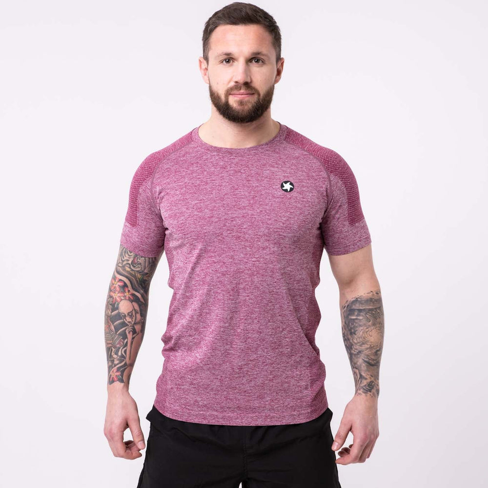 Mens Short Sleeve T-Shirt Red