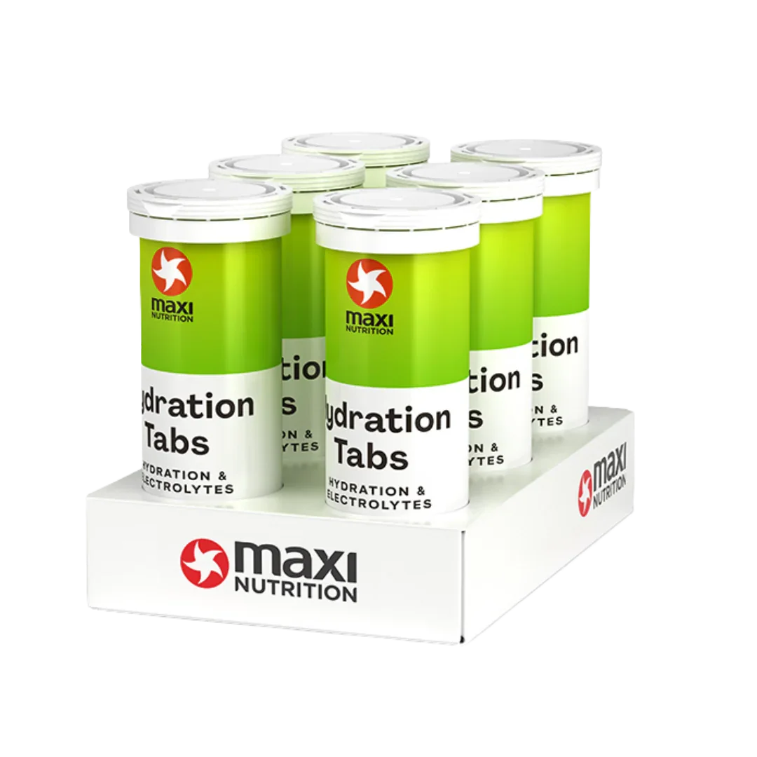 Green Apple Hydration Tablets 10pcs x 6 - MaxiNutrition
